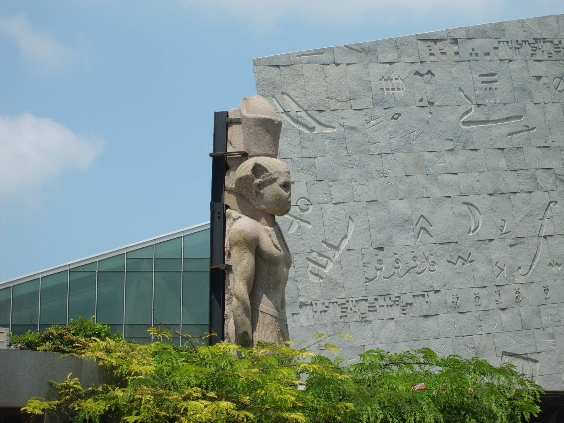Alexandria Ptolemy Statue Background