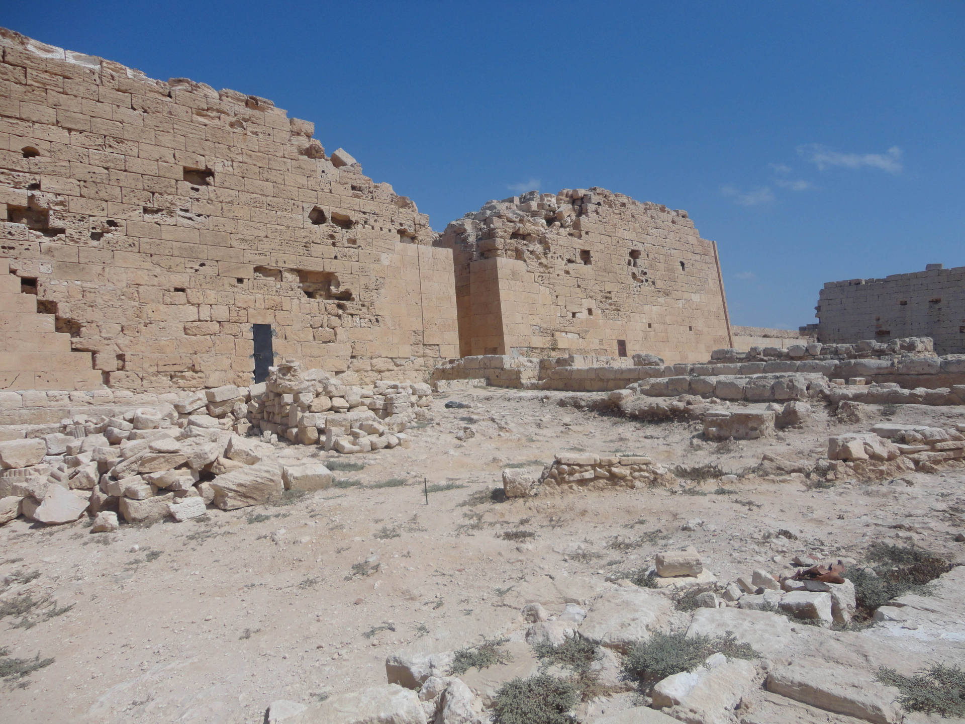 Alexandria Taposiris Magna Temple Background