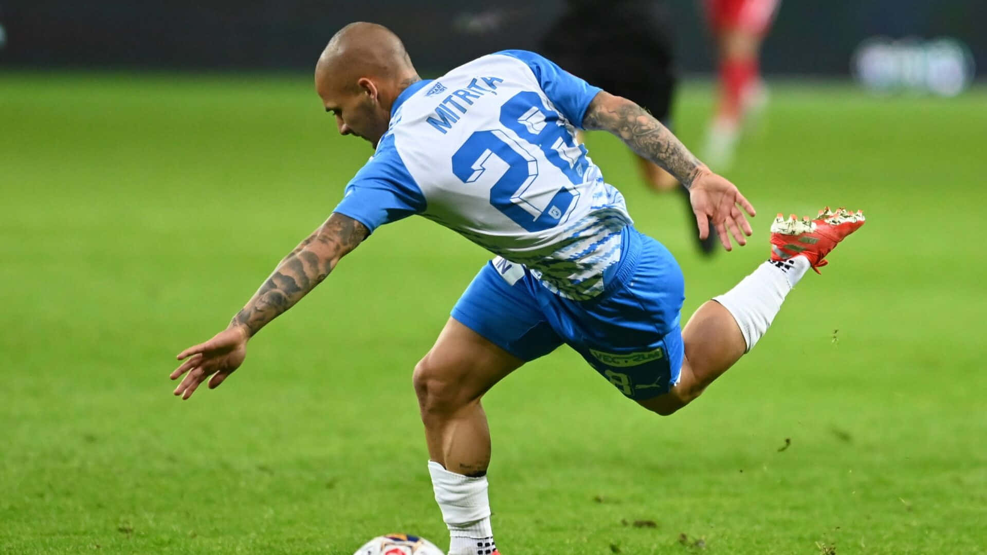 Alexandru Mitrita Football Action Background