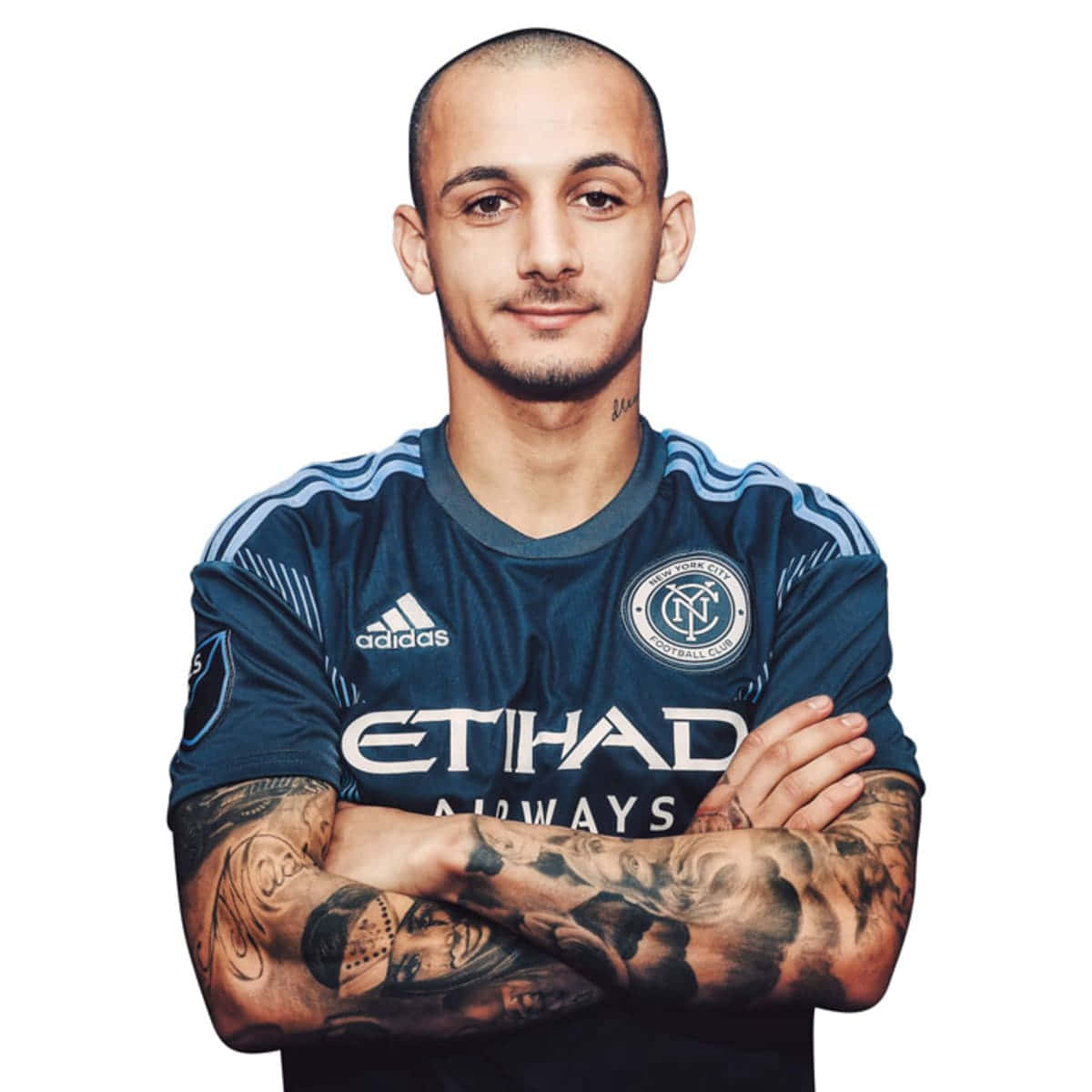 Alexandru Mitrita New York City Fc Portrait Background