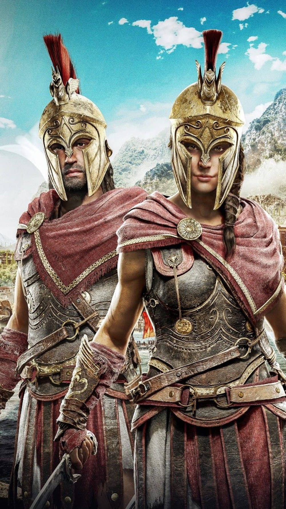 Alexios And Kassandra Odyssey Iphone