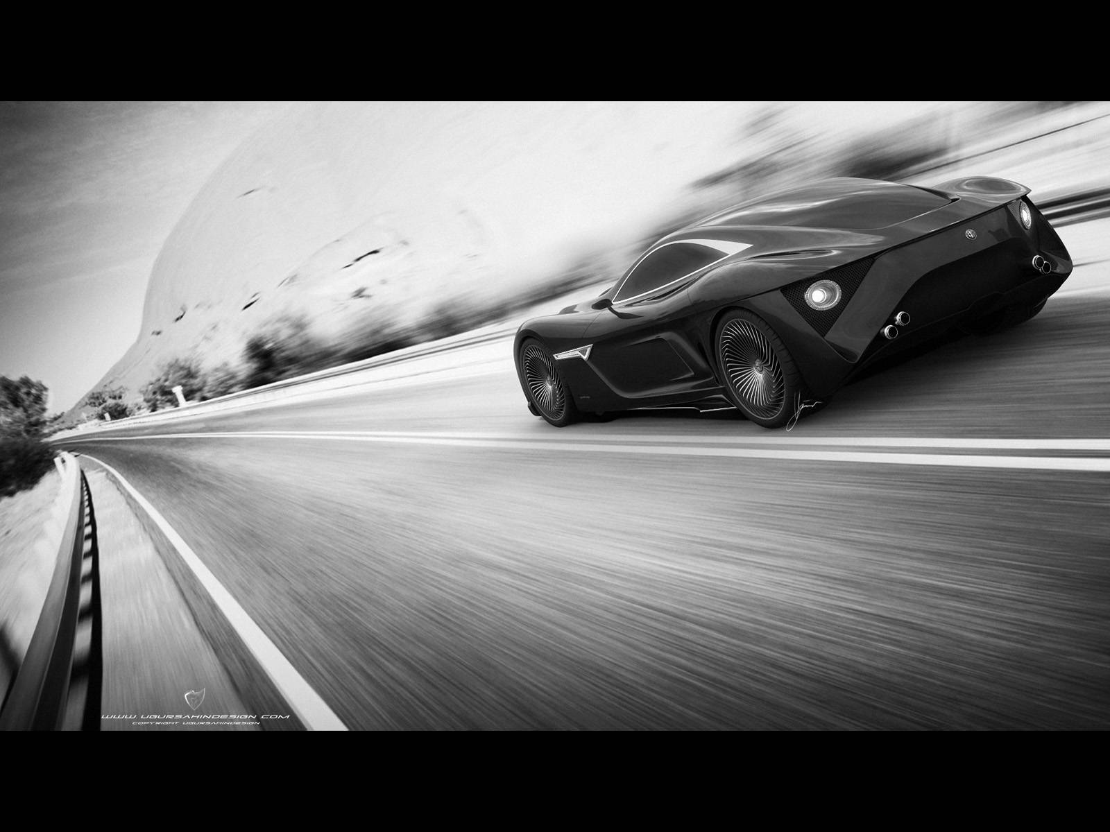 Alfa Romeo Iphone Black And White