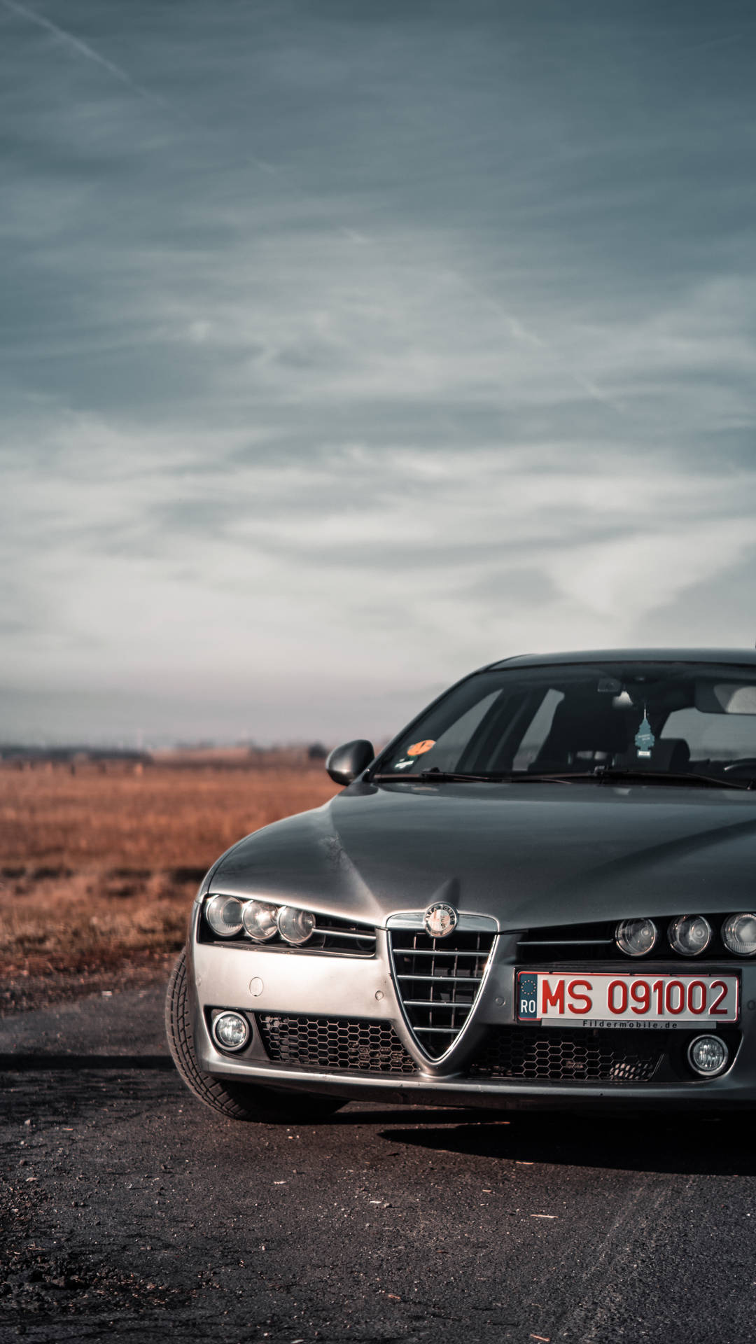 Alfa Romeo Iphone Front Background