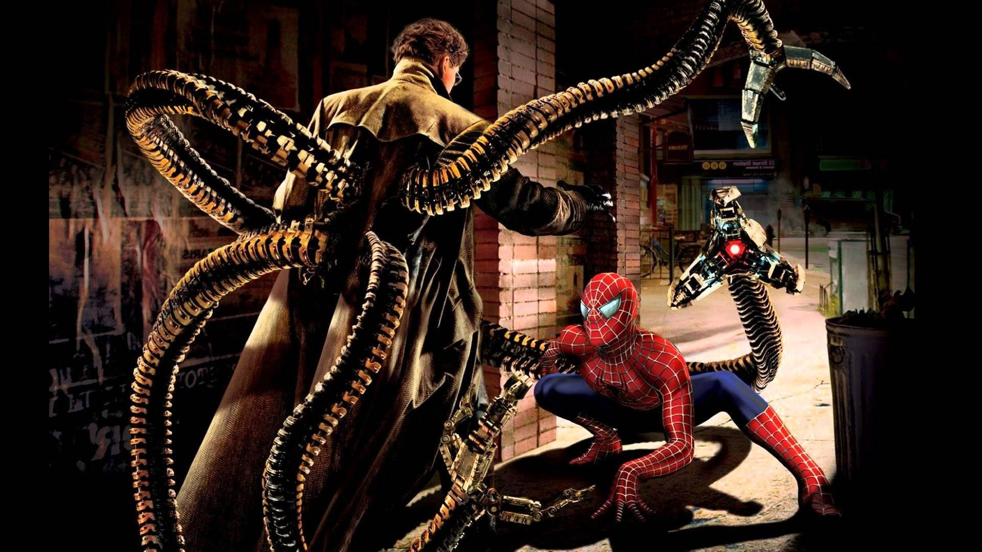 Alfred Molina Doctor Octopus Spider-man Face Off