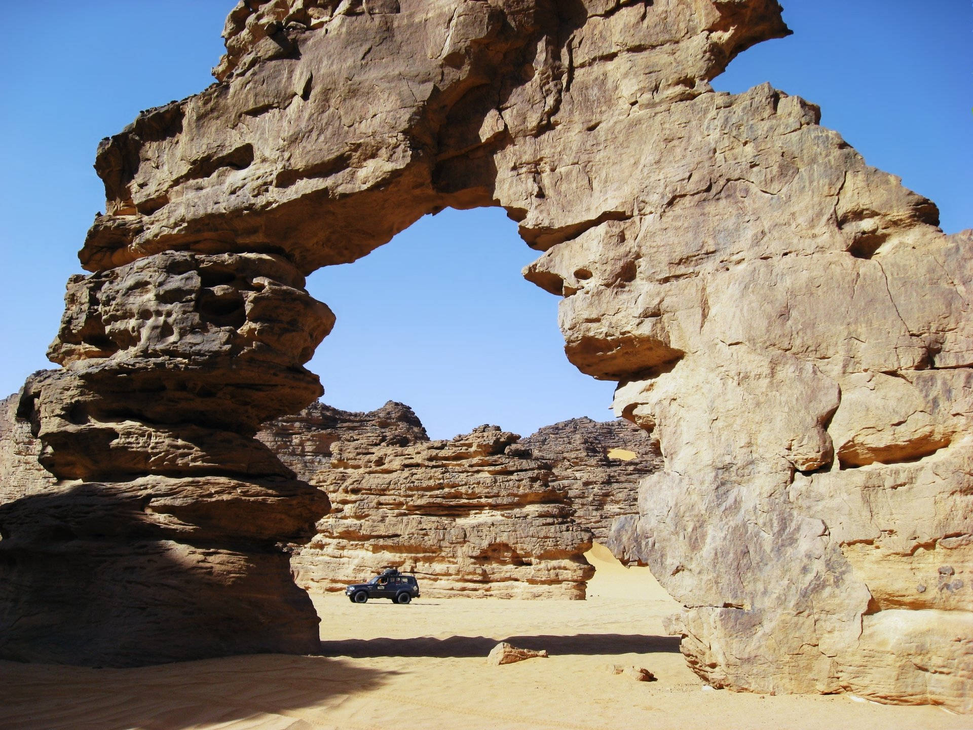 Algeria Tassili N'ajjer Rock Formation