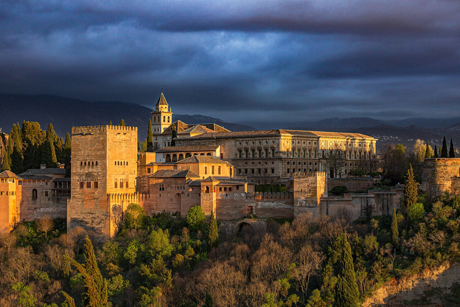 Alhambra Dark Clouds