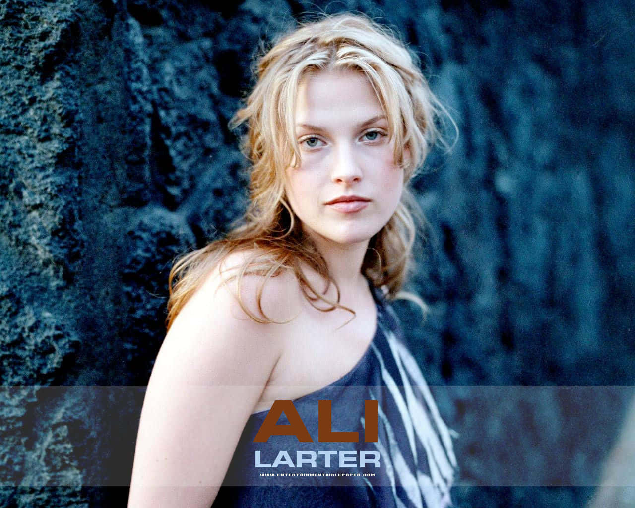 Ali Larter Radiates Beauty And Grace Background