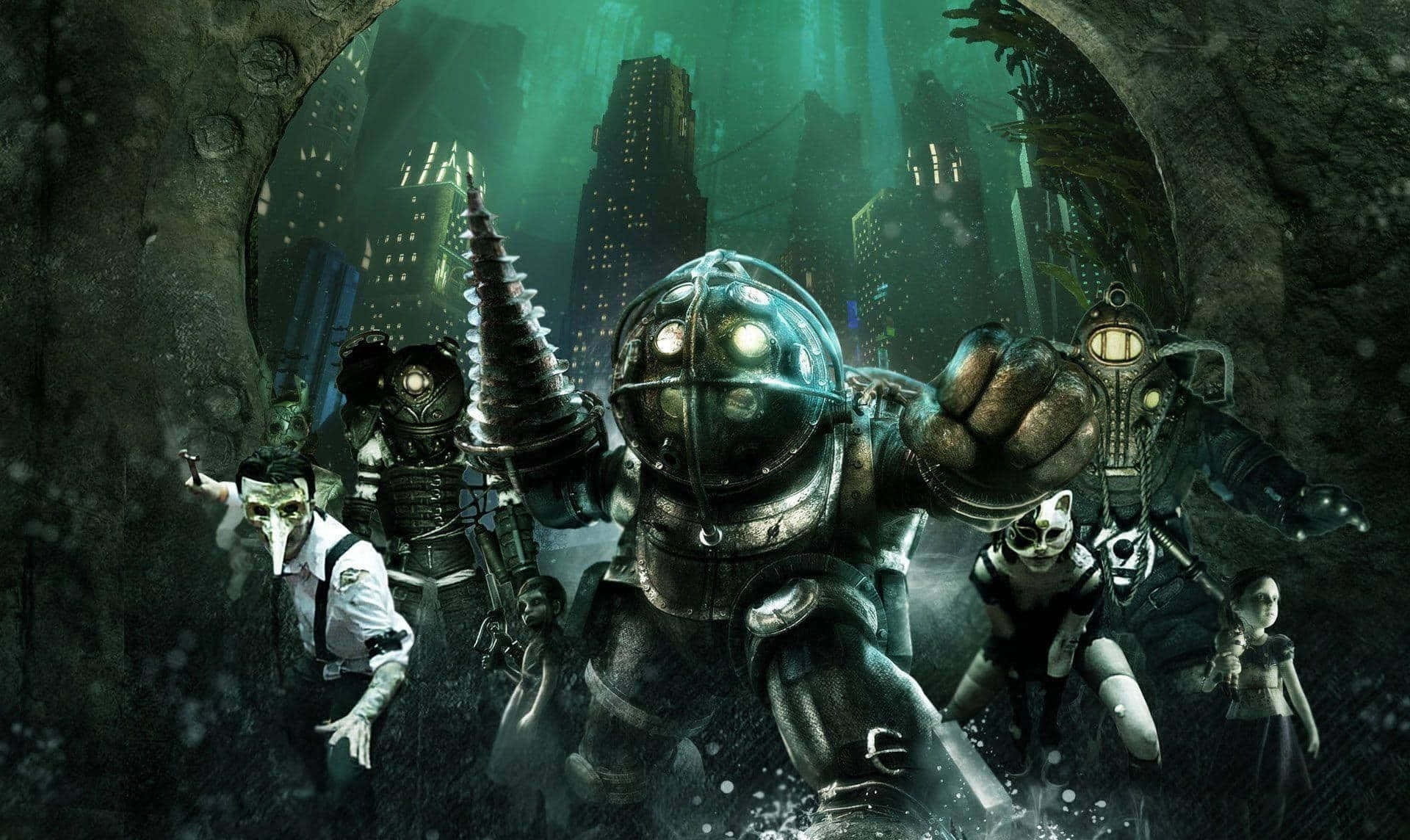 Alien From Delectable Game Background
