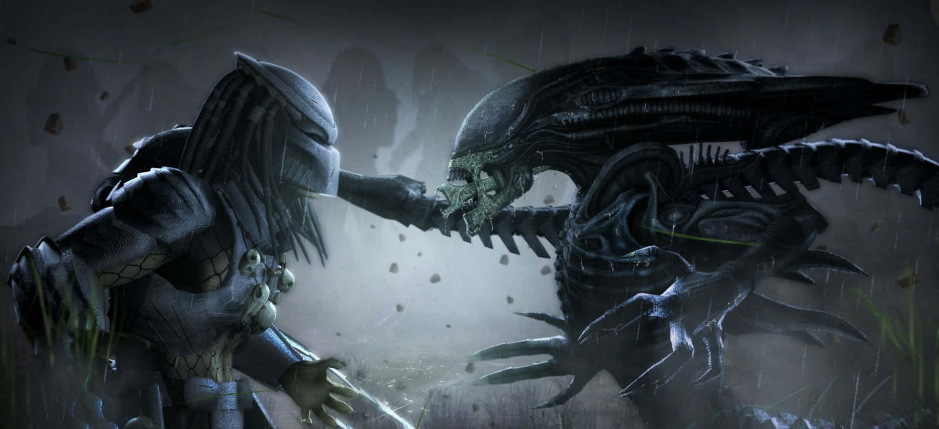 Alien Vs Predator Grid Talking Celtic