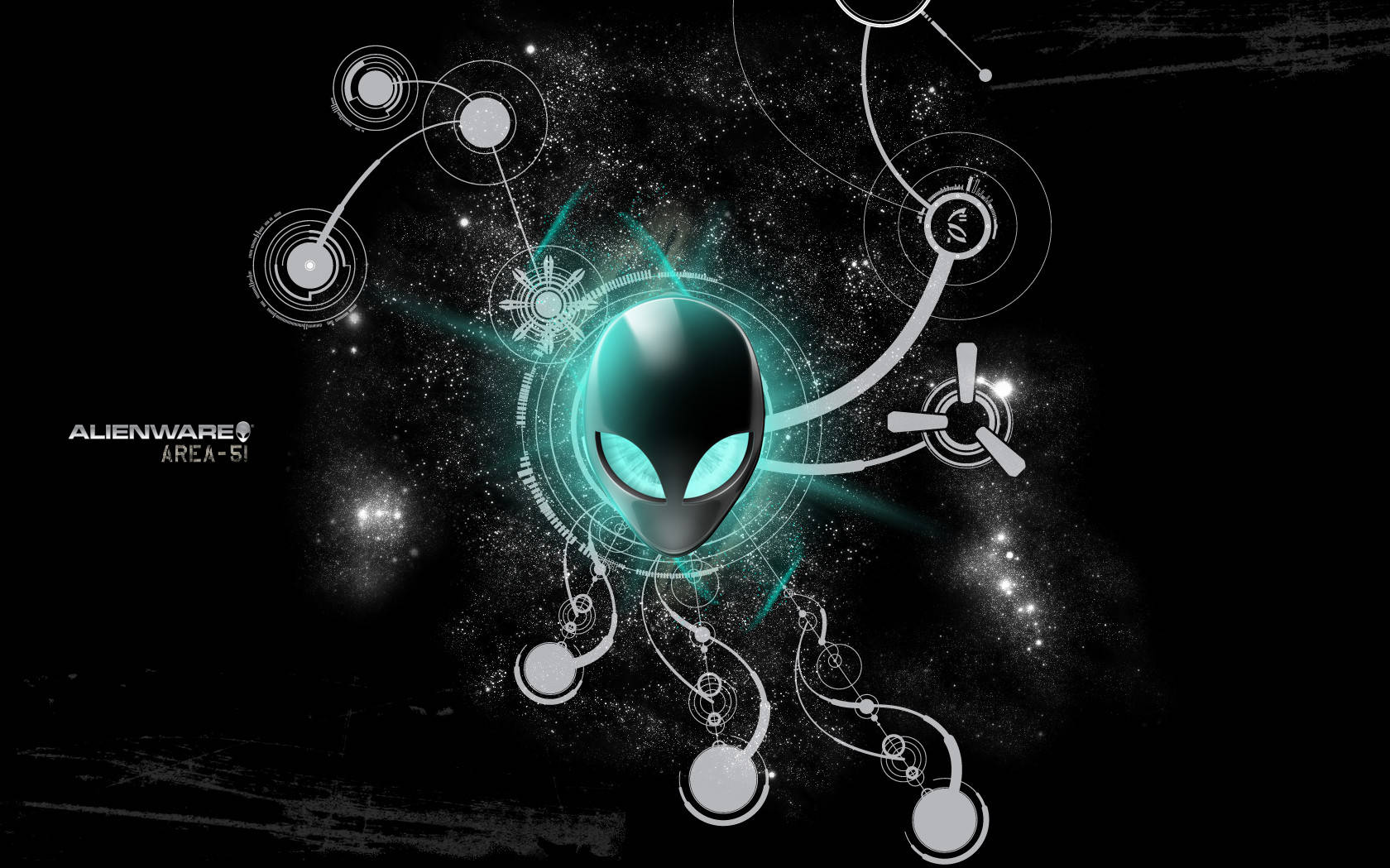 Alienware Default Black Aesthetic Background