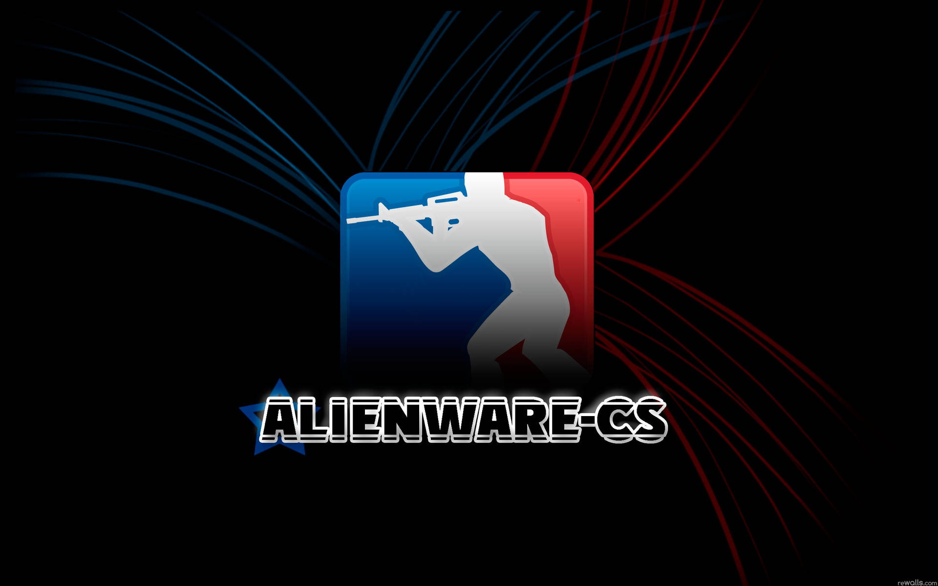 Alienware Default Cs Logo Background
