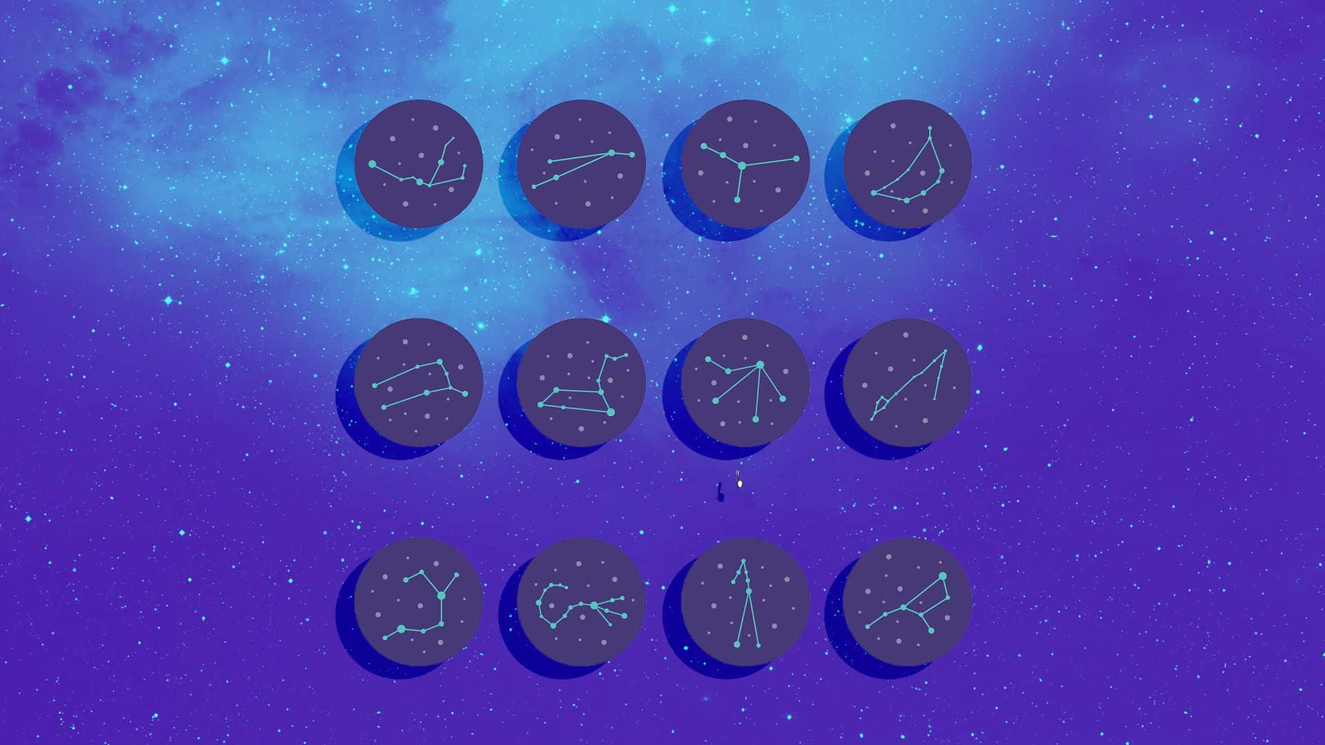 Align Your Life With The Power Of The Sun, Moon And Stars Background