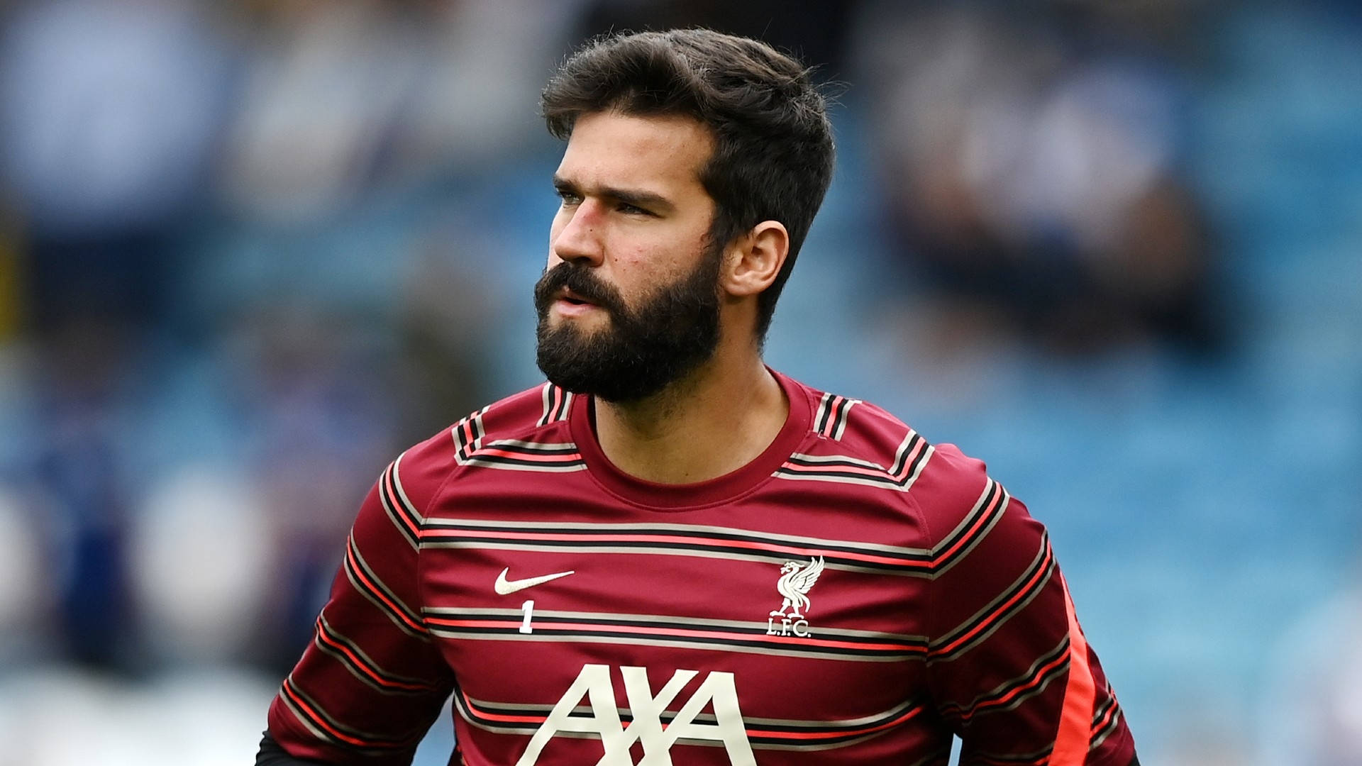 Alisson Becker Red Striped Top