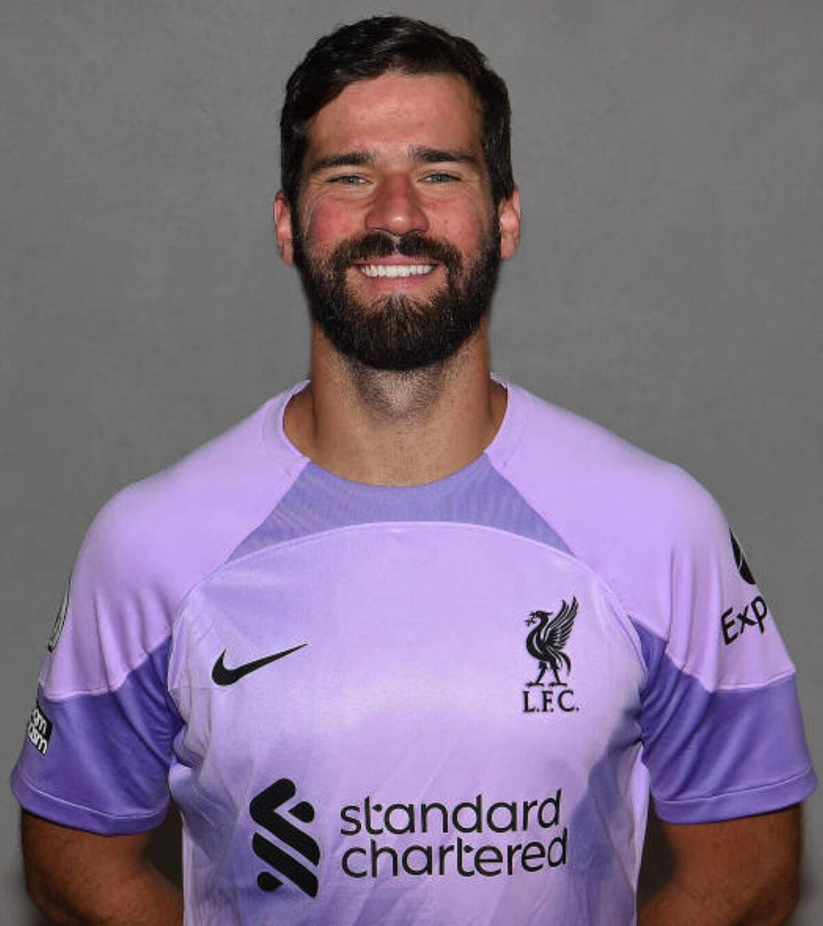 Alisson Becker Smiling