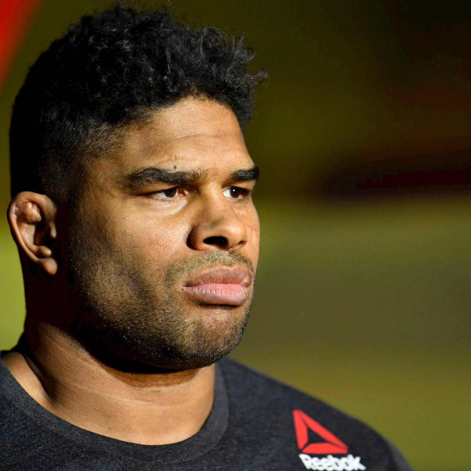 Alistair Overeem Face Close-up Background