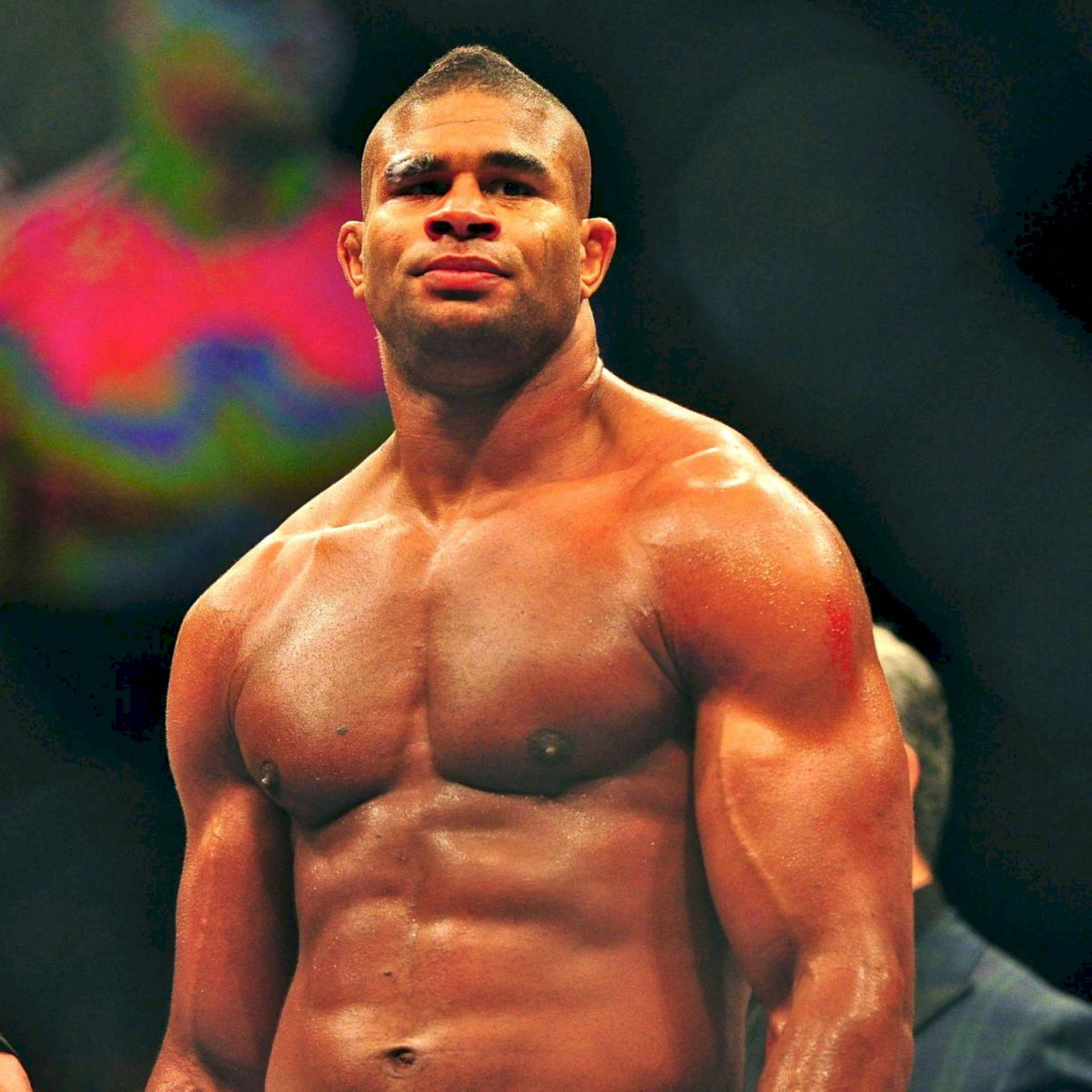 Alistair Overeem Muscular Body Hd Background