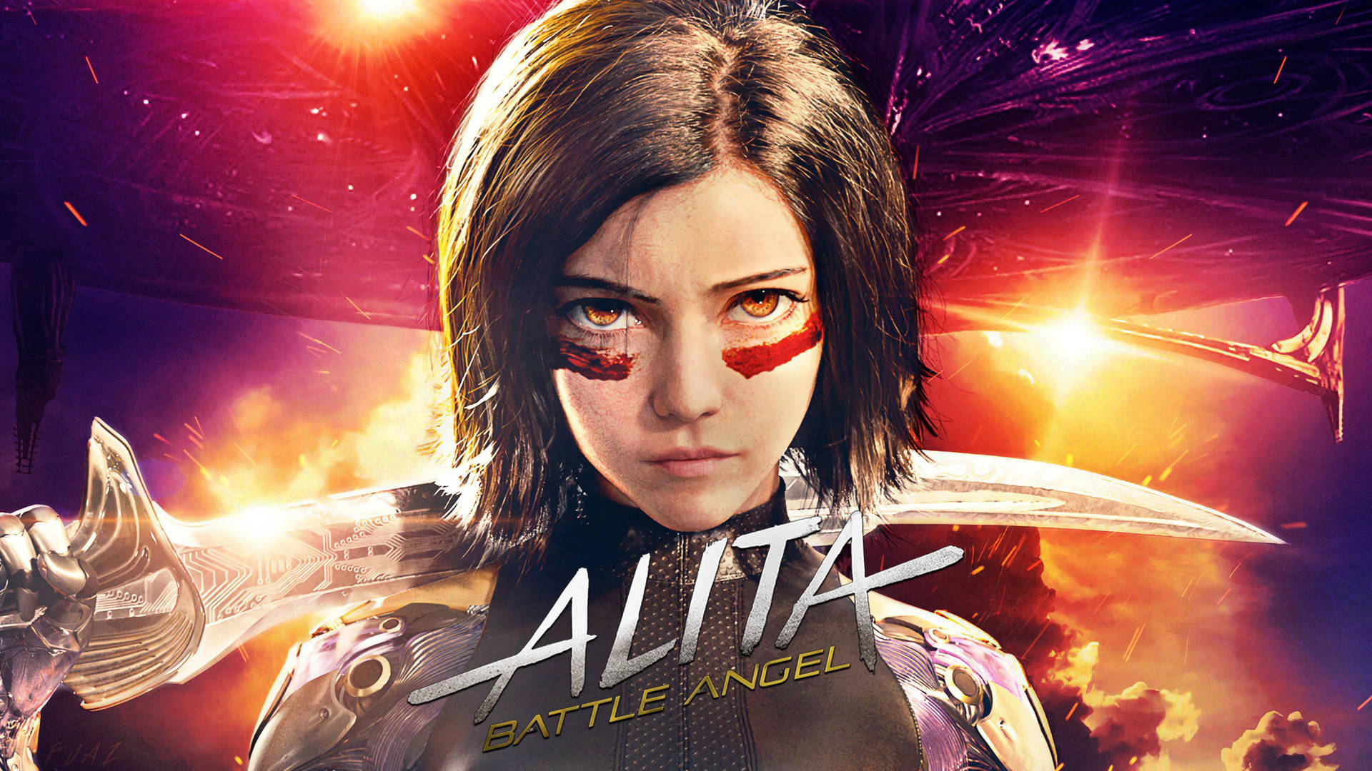 Alita: Battle Angel Poster Background