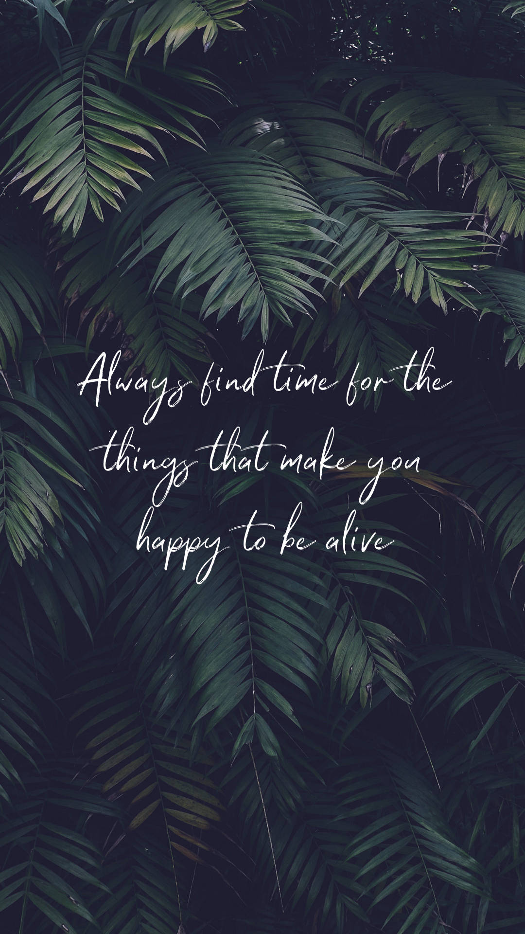Alive And Happy Encouraging Quotes Background