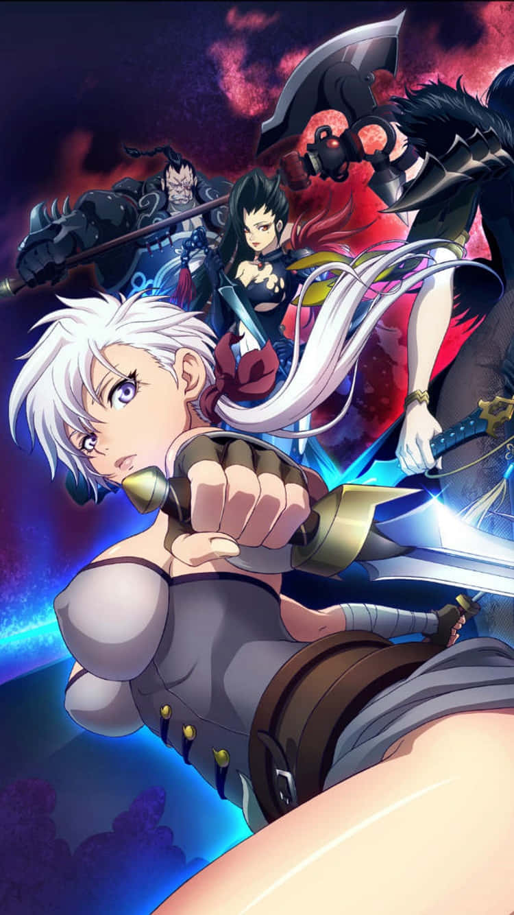 Alka From Blade And Soul Anime Background