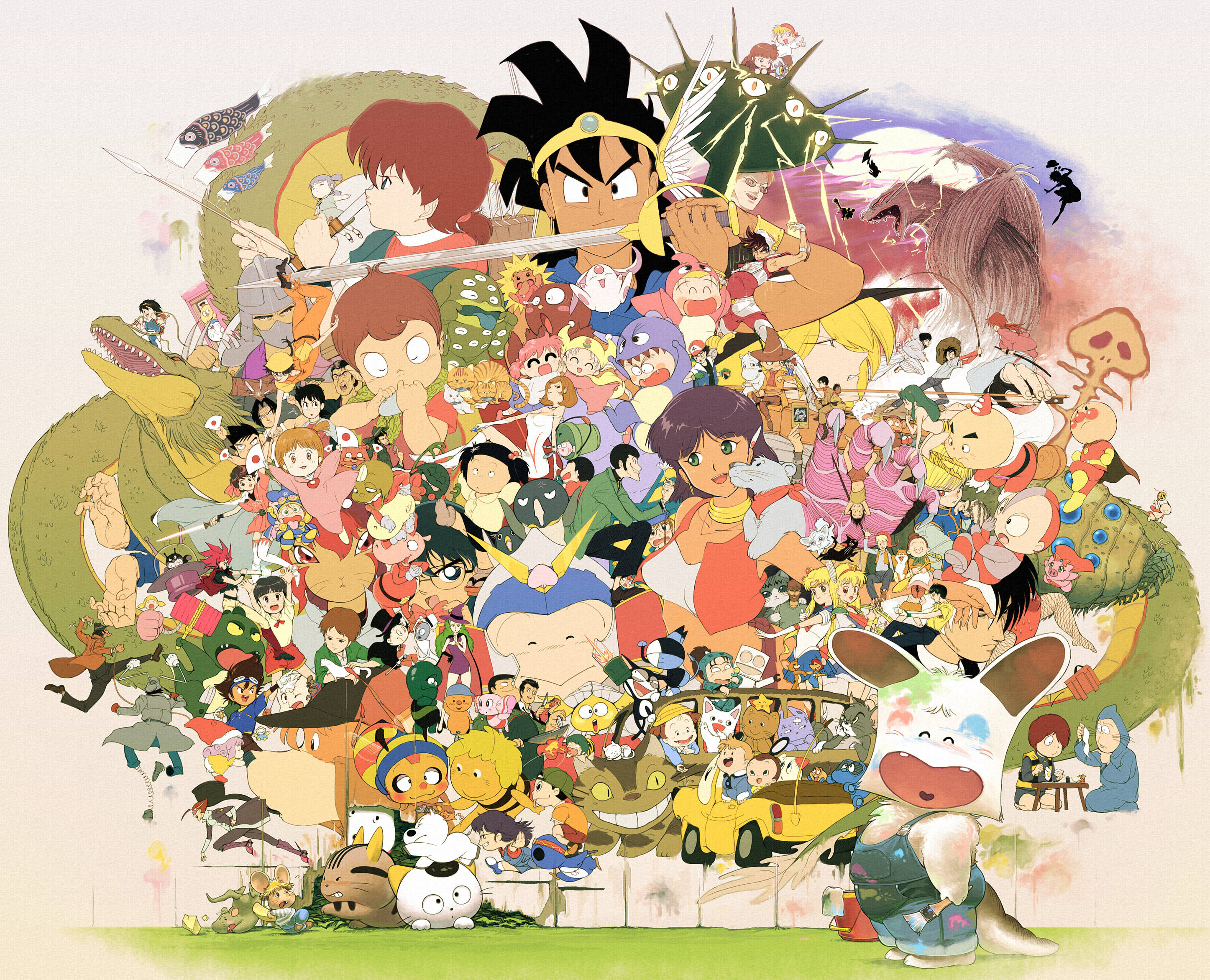 All Anime Chibi Manga Characters Background