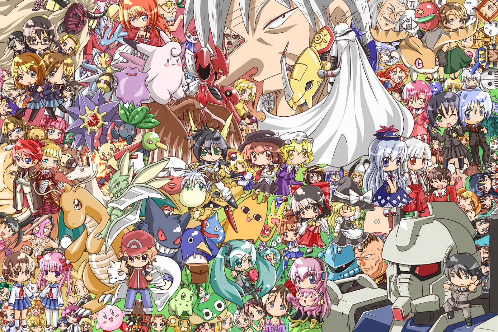All Anime Cute Chibi Manga Characters