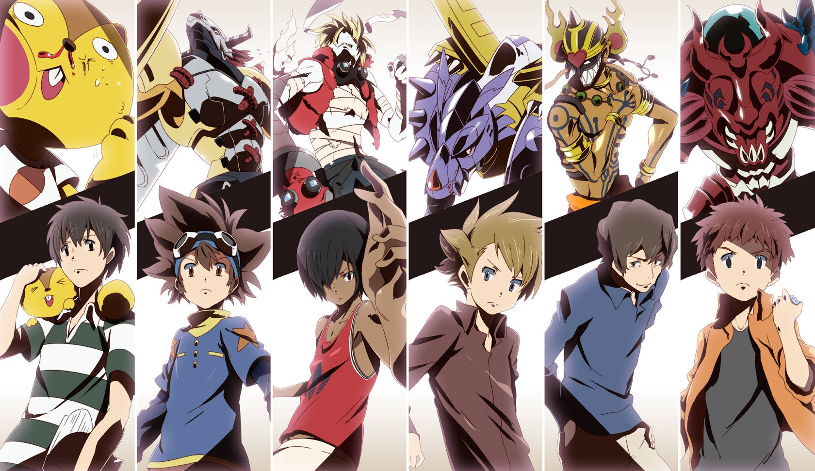 All Anime Digimon Frontier Characters