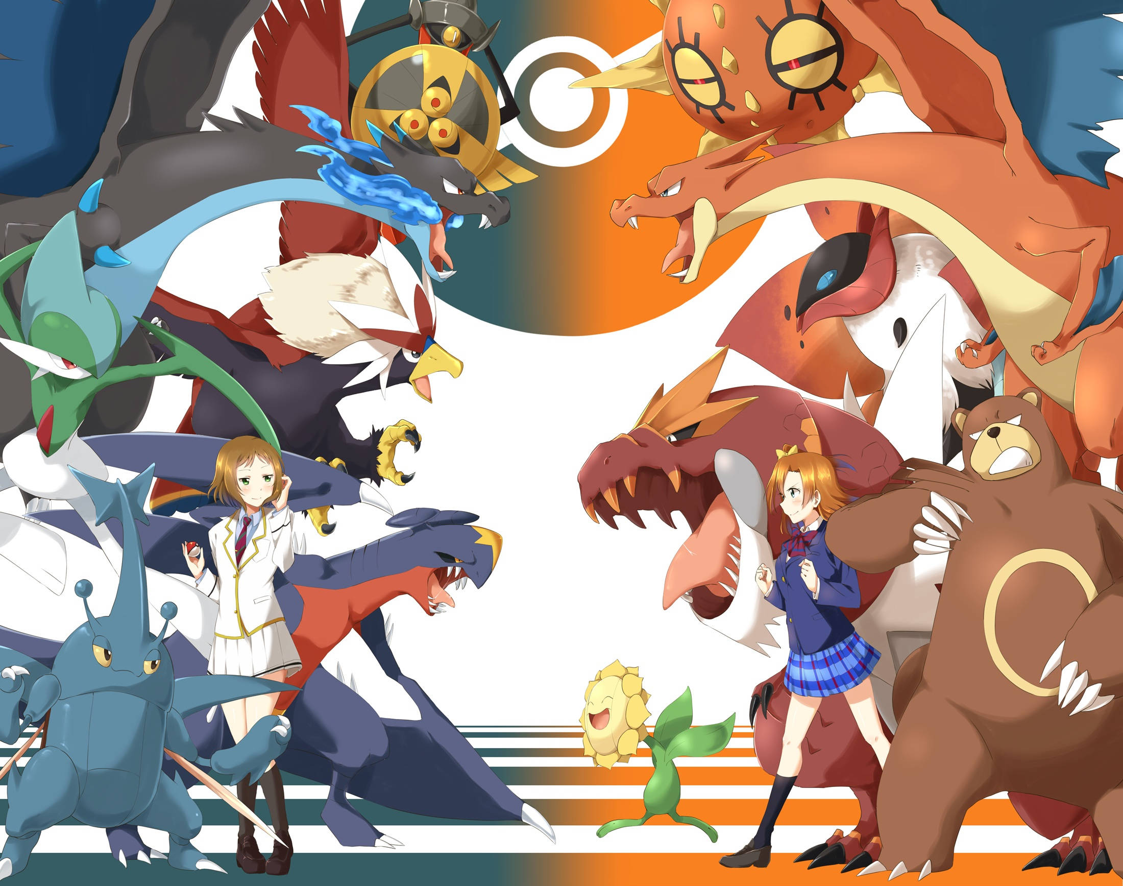 All Anime Pokémon Monsters Background