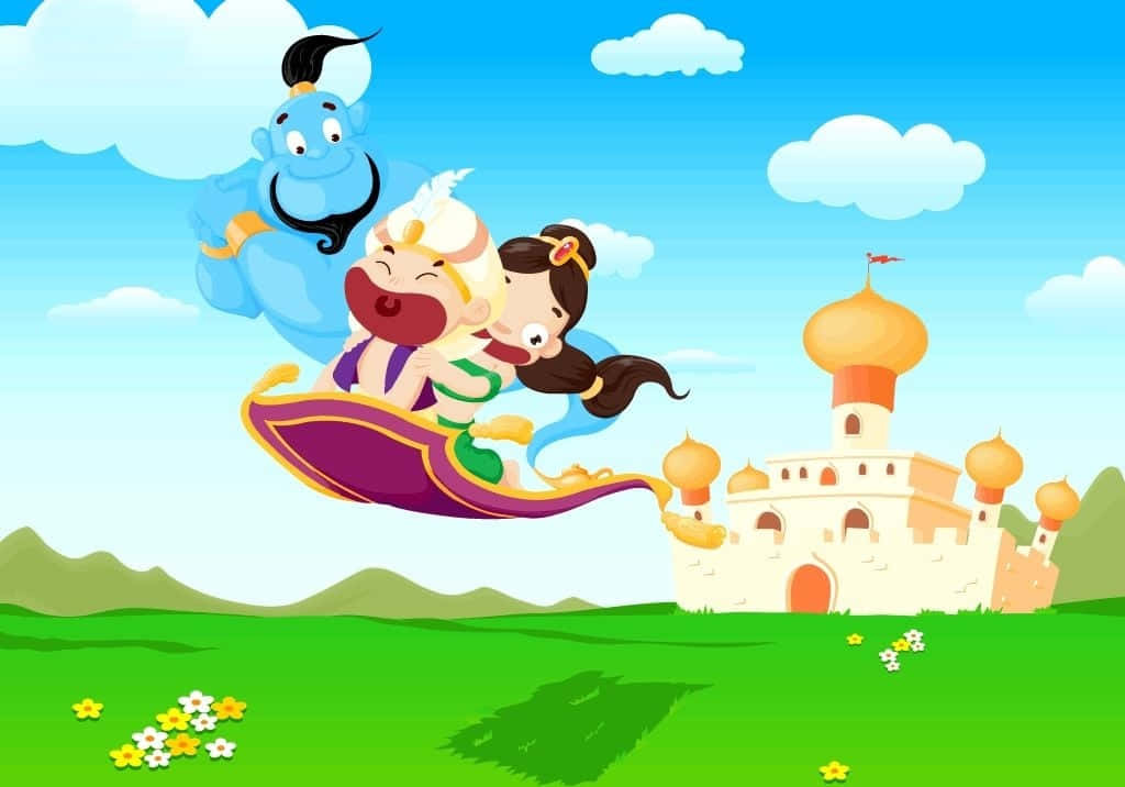 All Cartoon Characters Background