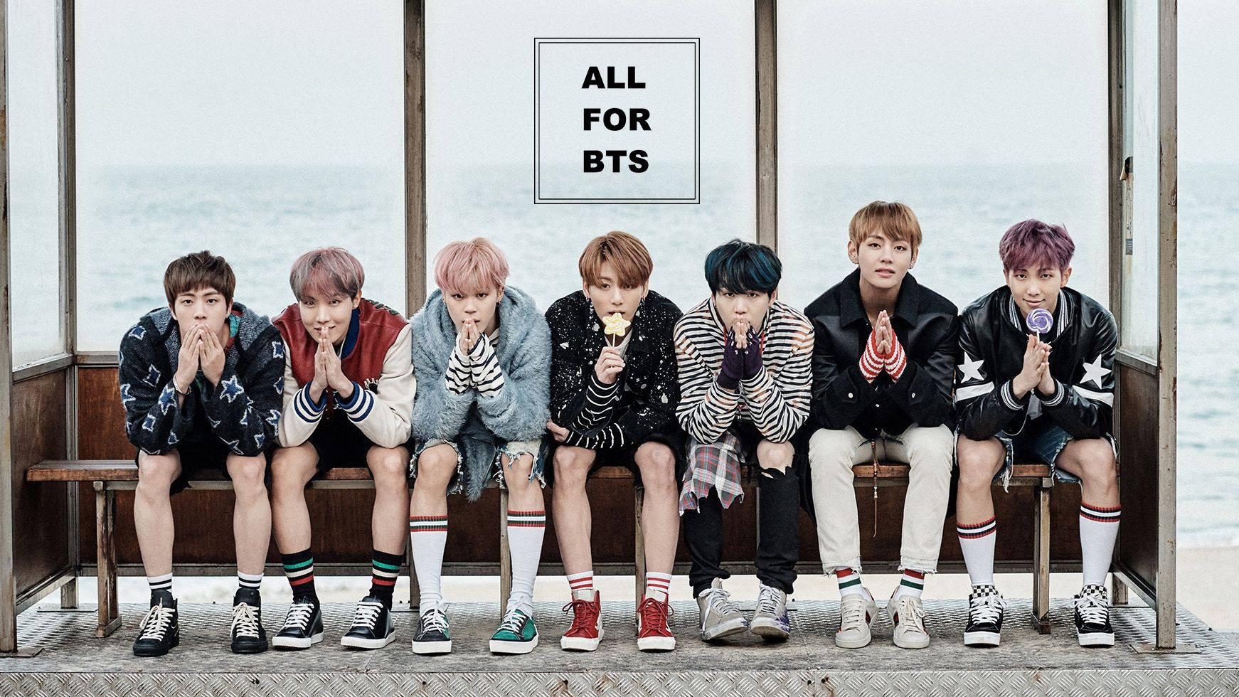 All For Bts Background
