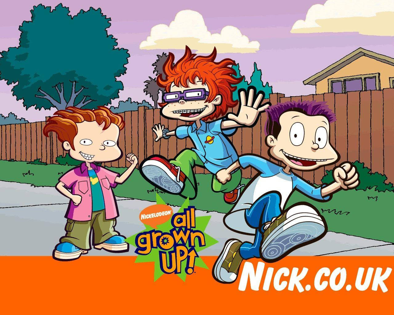 All Grown Up Nick Uk Background