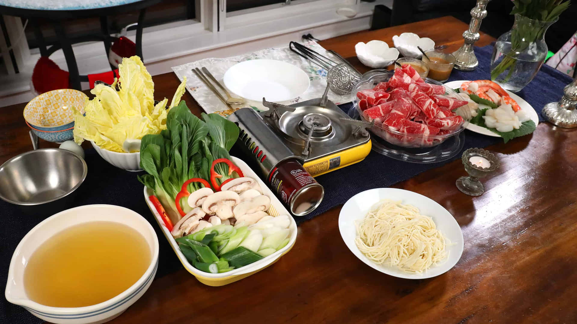 All-in Shabu-shabu Stew Background