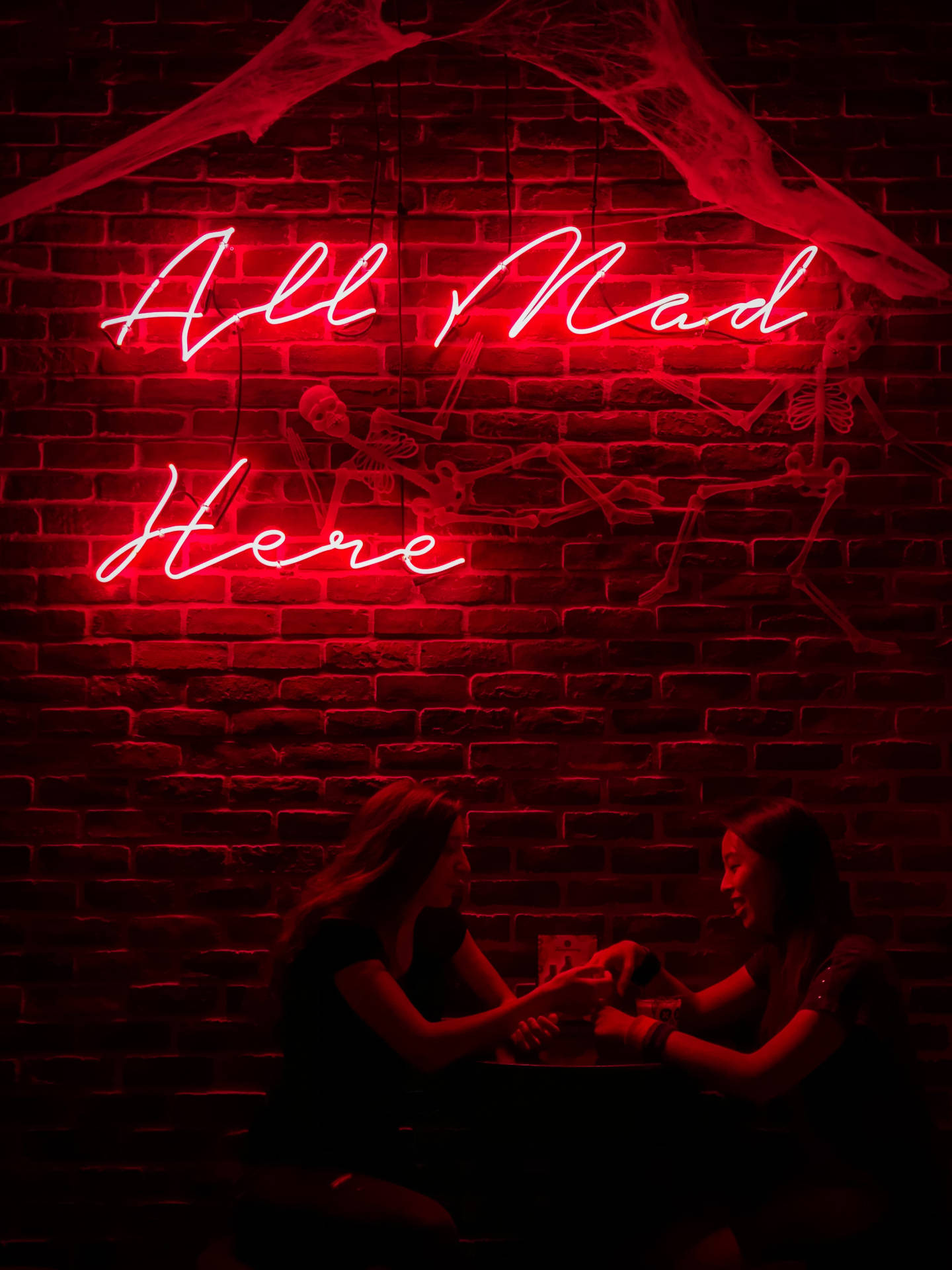 All Mad Here Neon Sign