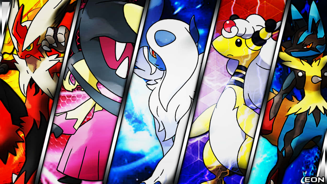 All Mega Evolution Pokemon Background