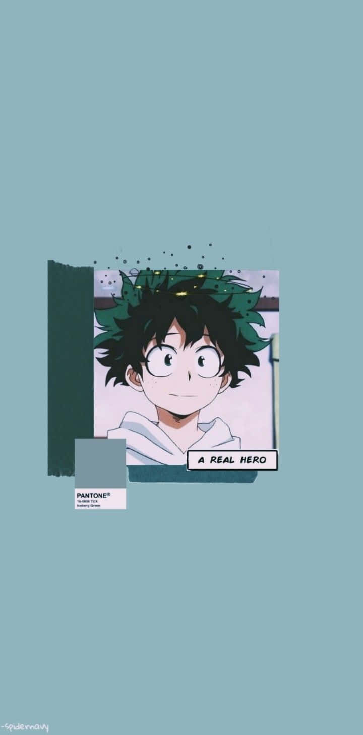 All Might Approves This Adorably Cute Kawaii Deku. Background