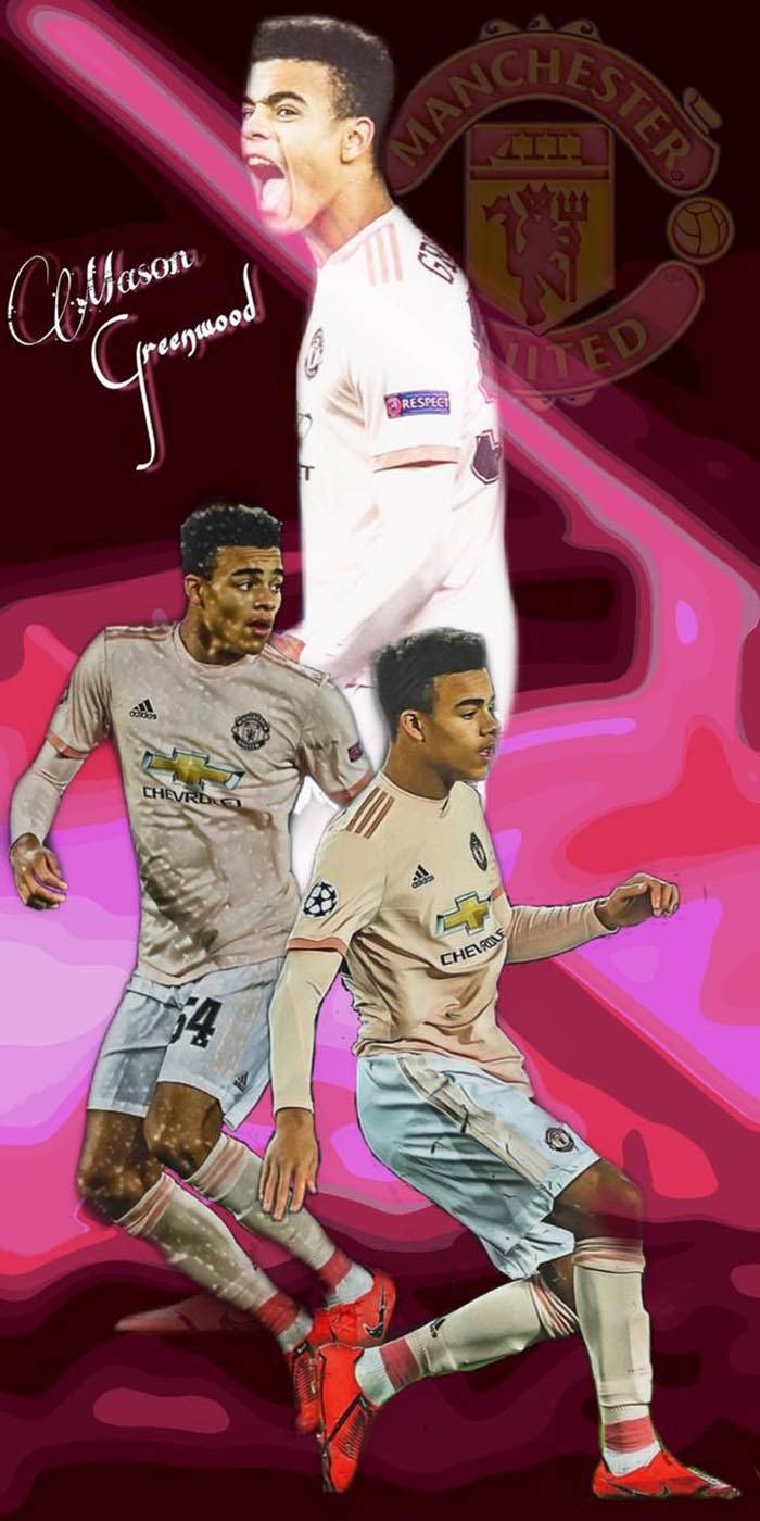 All-pink Mason Greenwood