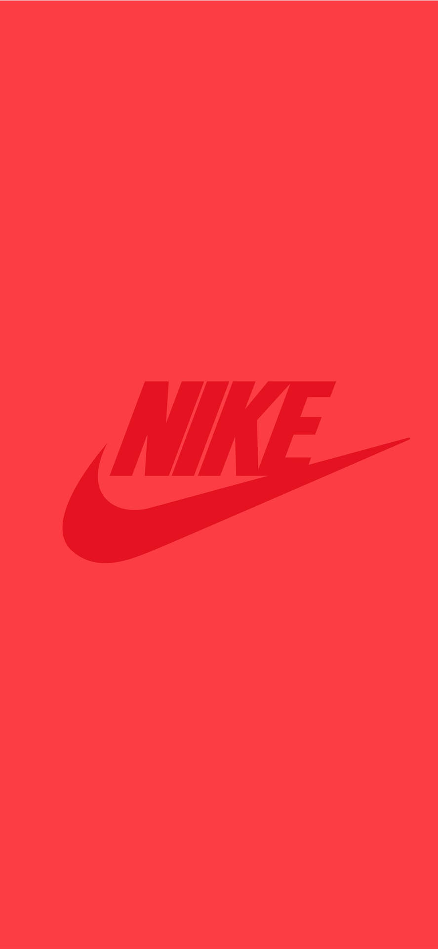 All Red Nike Iphone Background