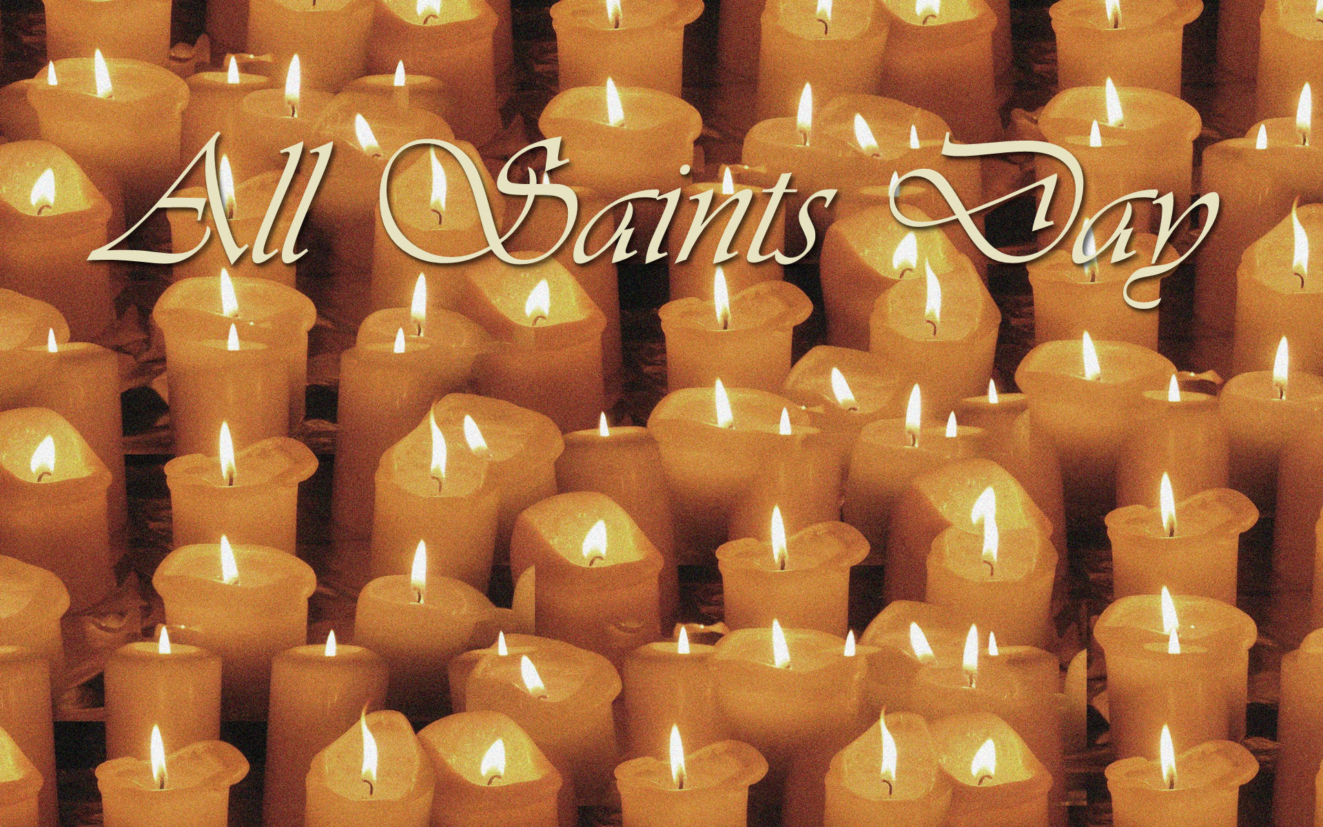 All Saints Day Candle Background