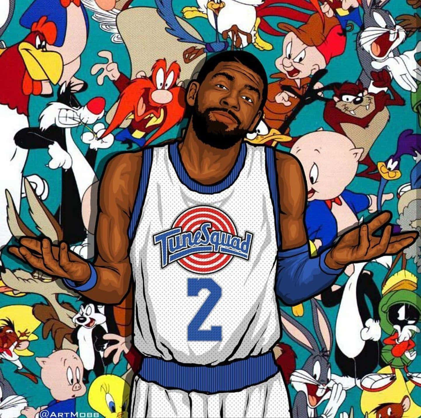 All-star Cartoon Players In The Nba