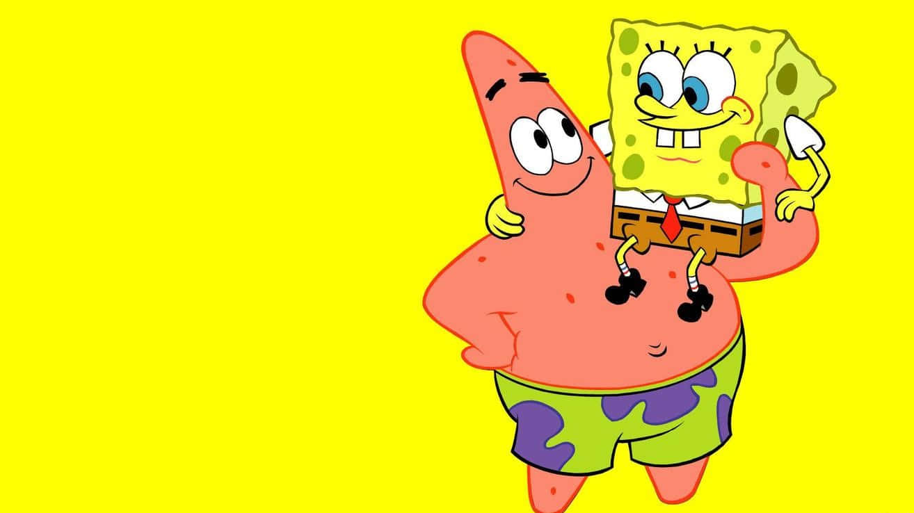 All The Best Spongebob Characters In One Place Background