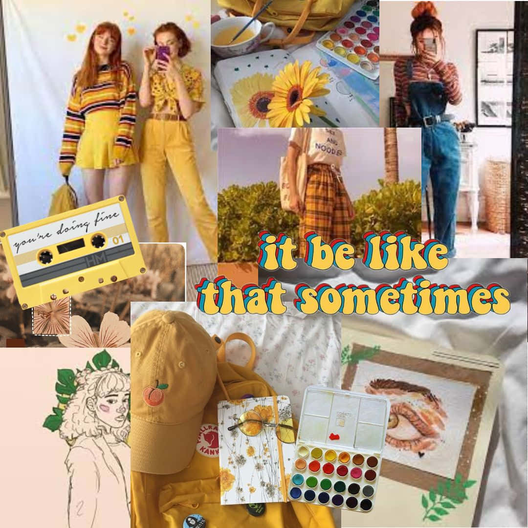 All The Colors Of Art Hoe Aesthetic Background