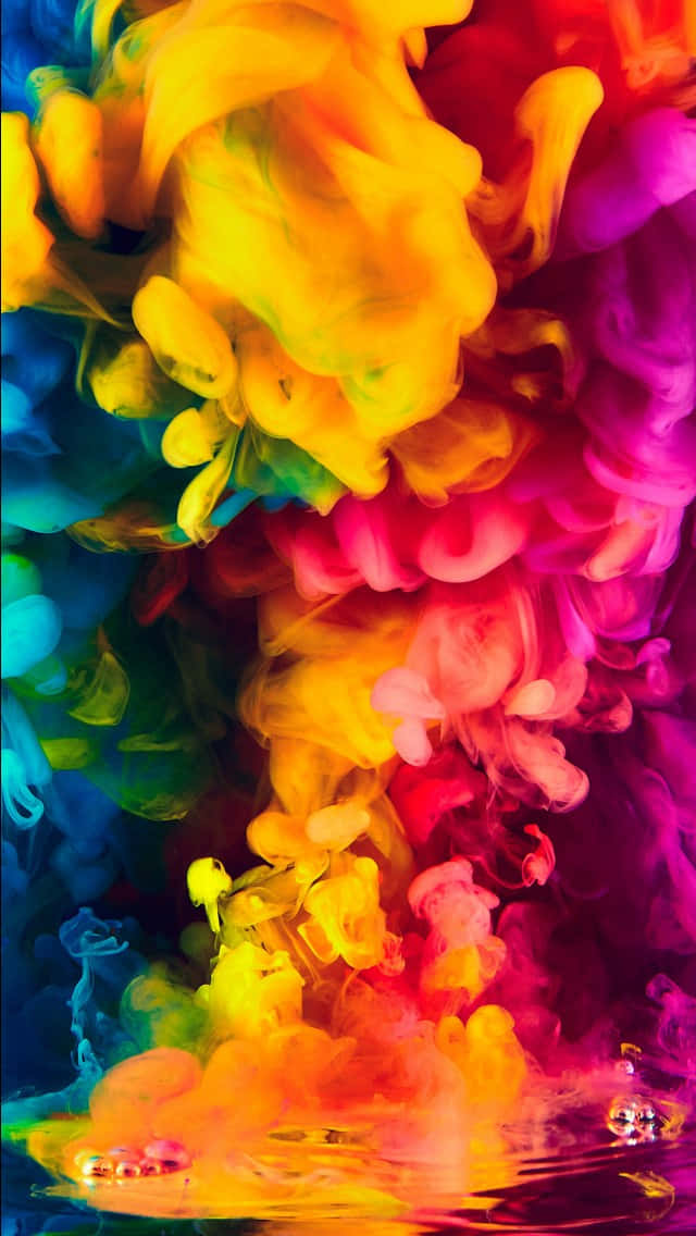 All The Colors Of The Rainbow Background