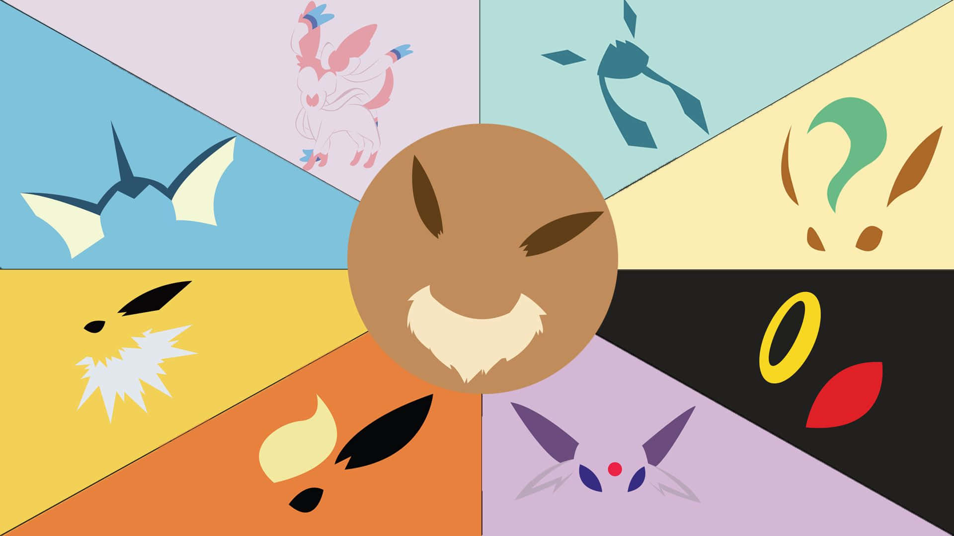 All The Eeveelutions Gathered In One Place! Background