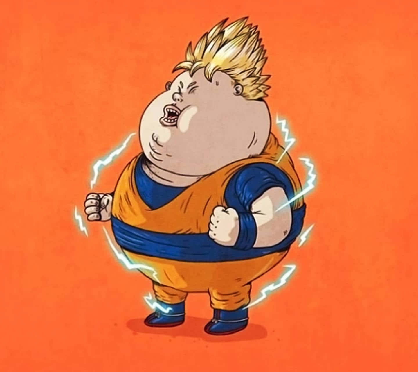 All The Power Of A Super Saiyan, With A Sense Of Humor Background