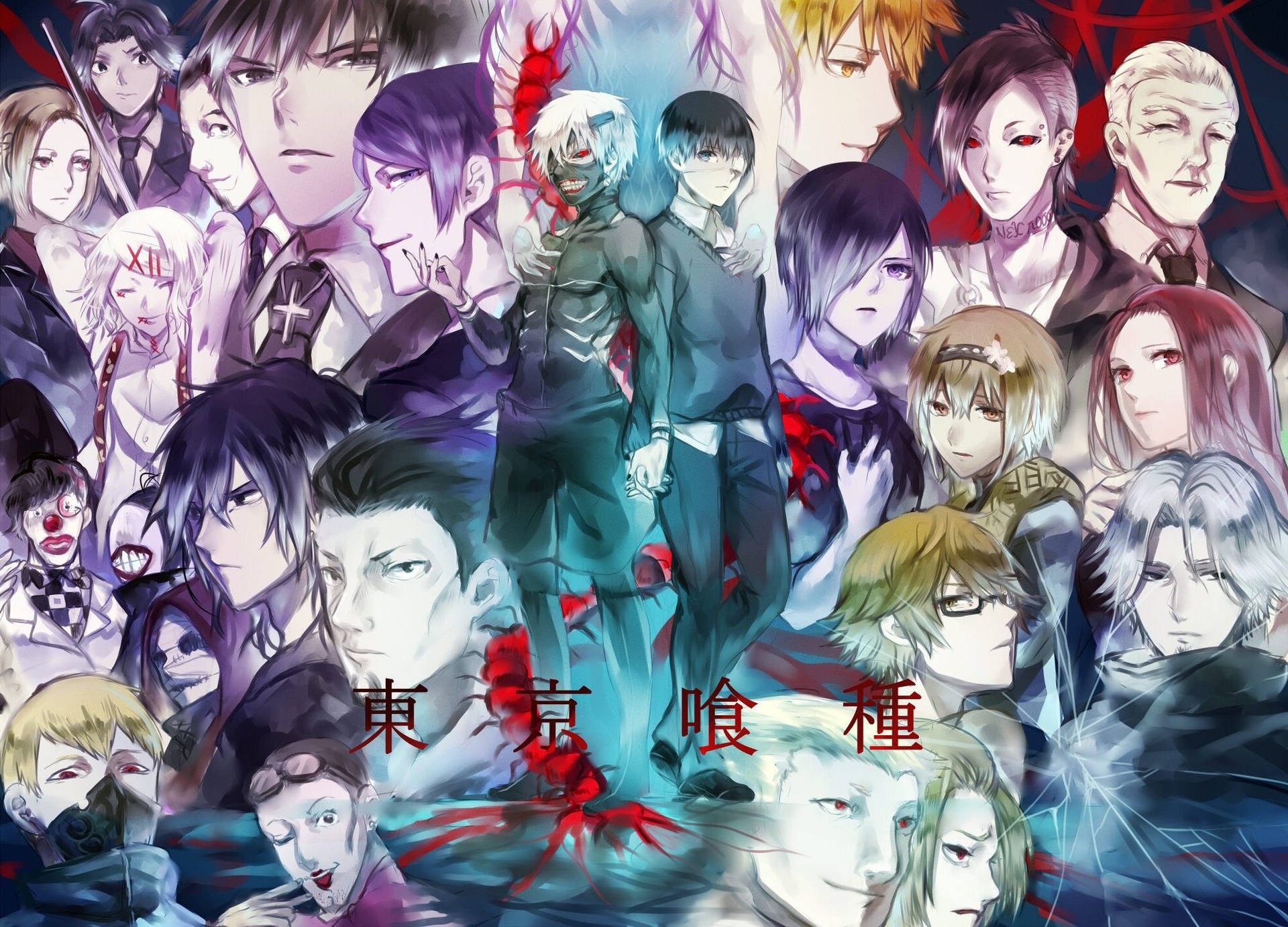 All The Tokyo Ghoul Characters Background