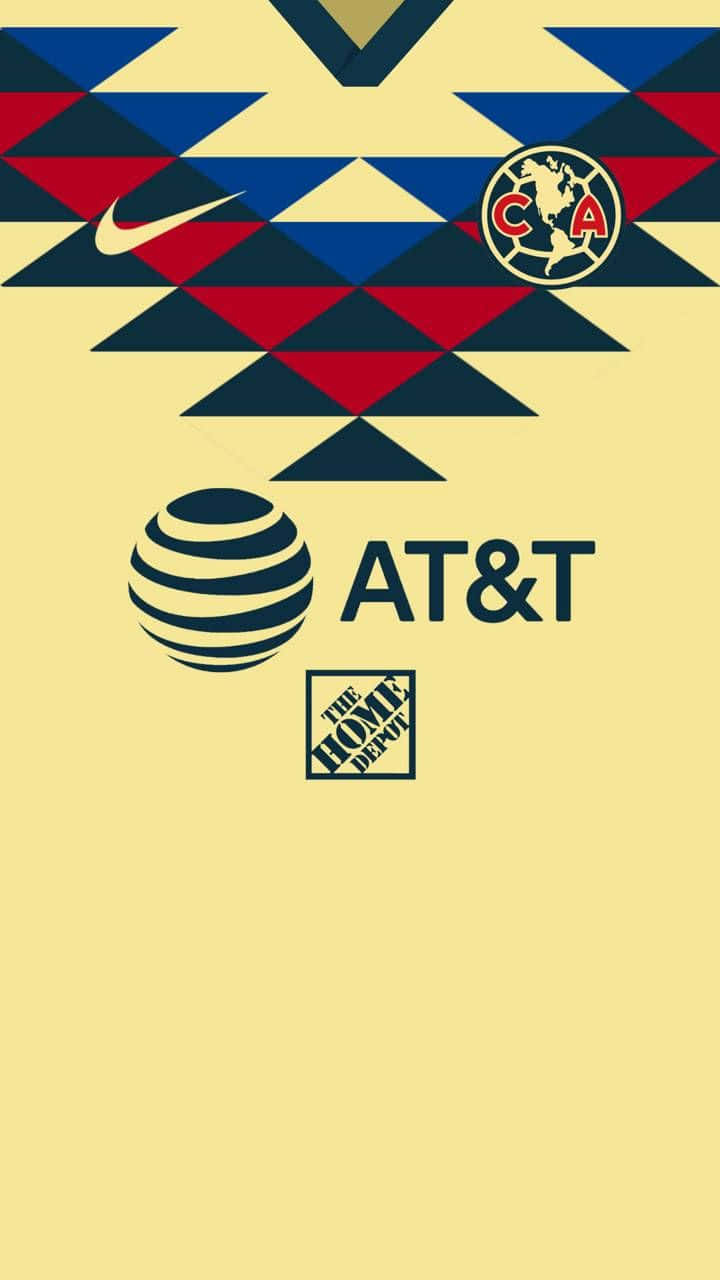 All The Way. Club America Fans Go Above And Beyond To Show Their Support. Background