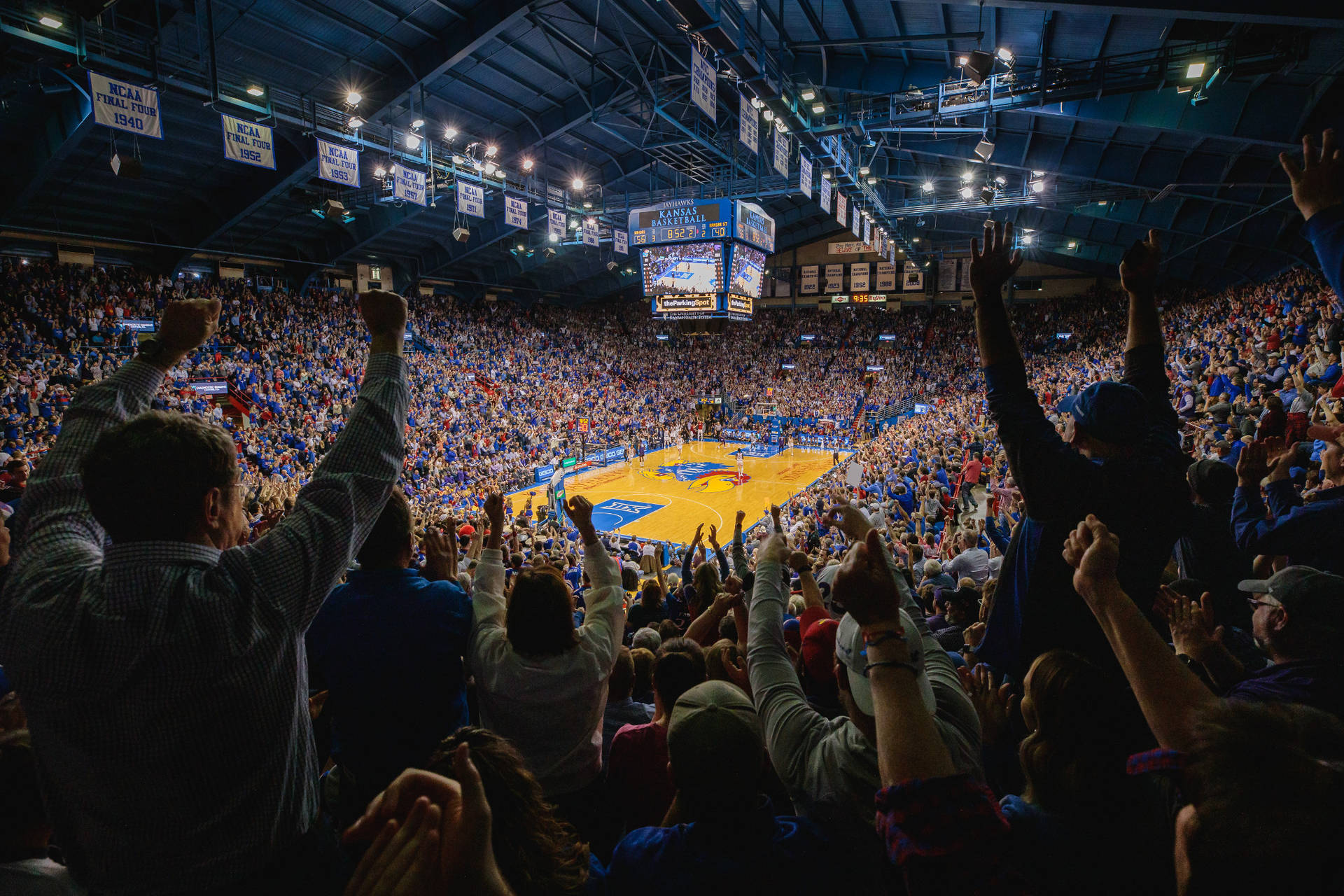 Allen Fieldhouse At University Of Kansas