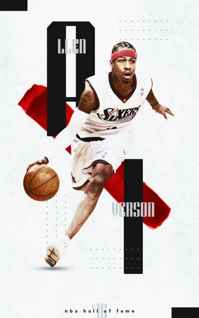 Allen Iverson Layout Design Page