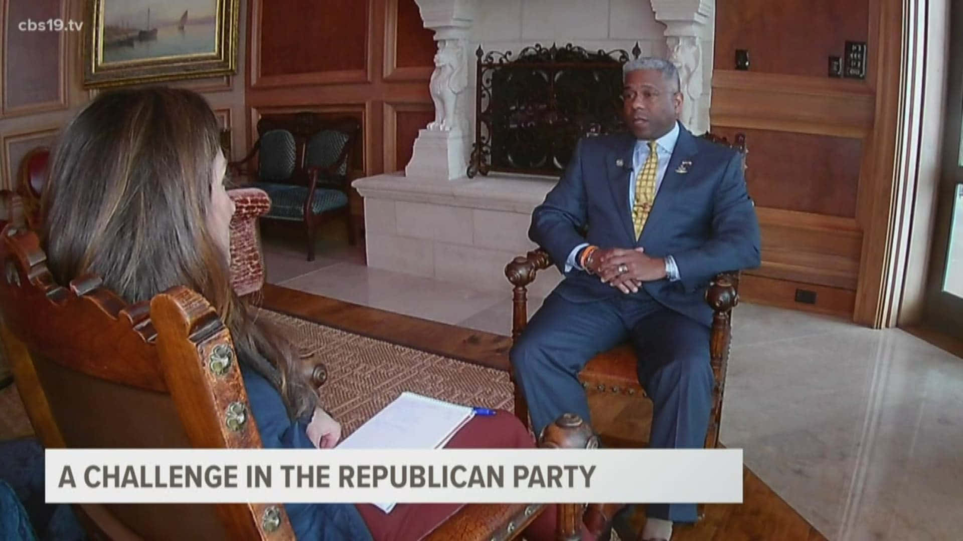 Allen West Tv Interview Background