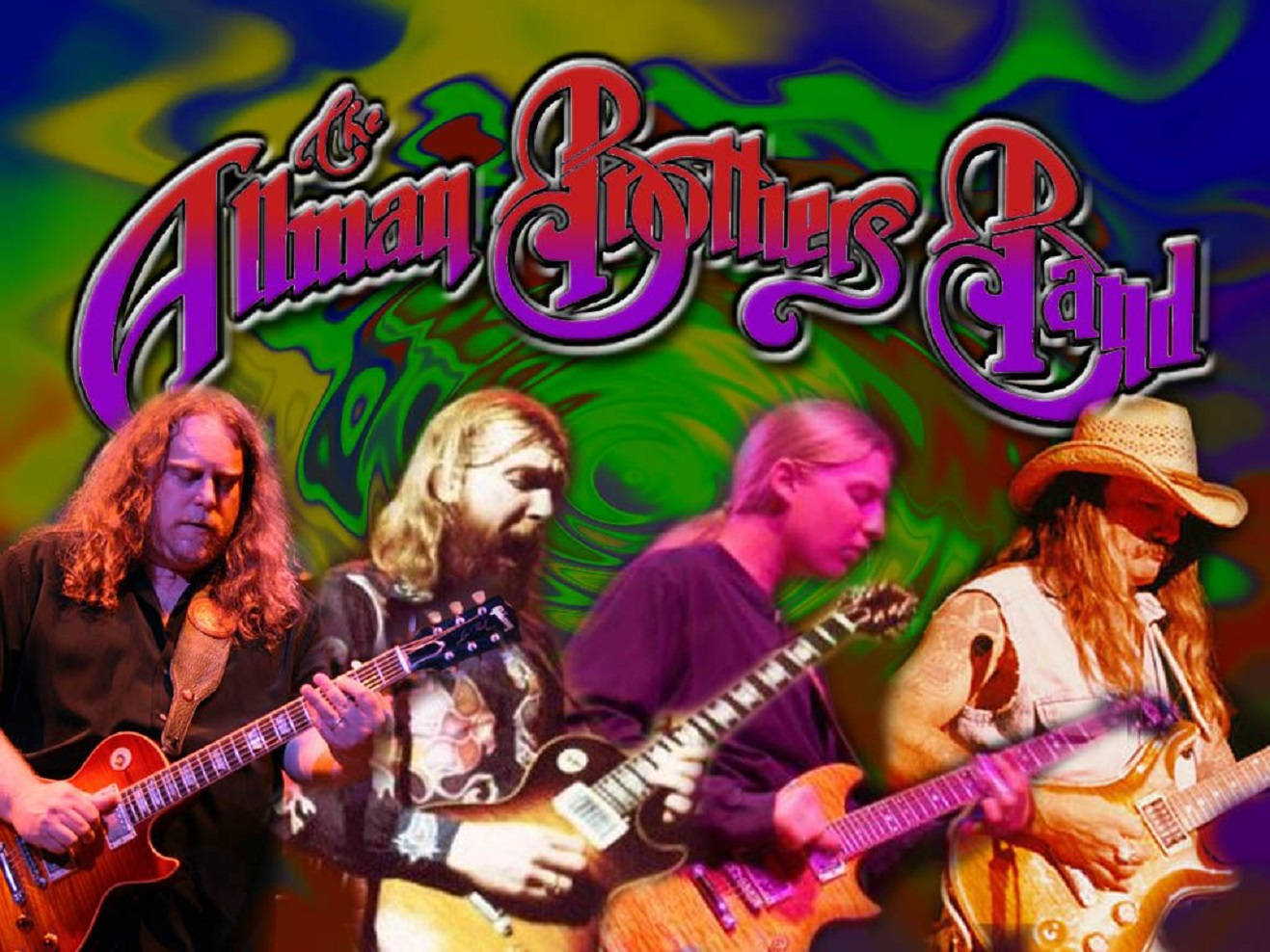 Allman Brothers Band Members Fanart Background