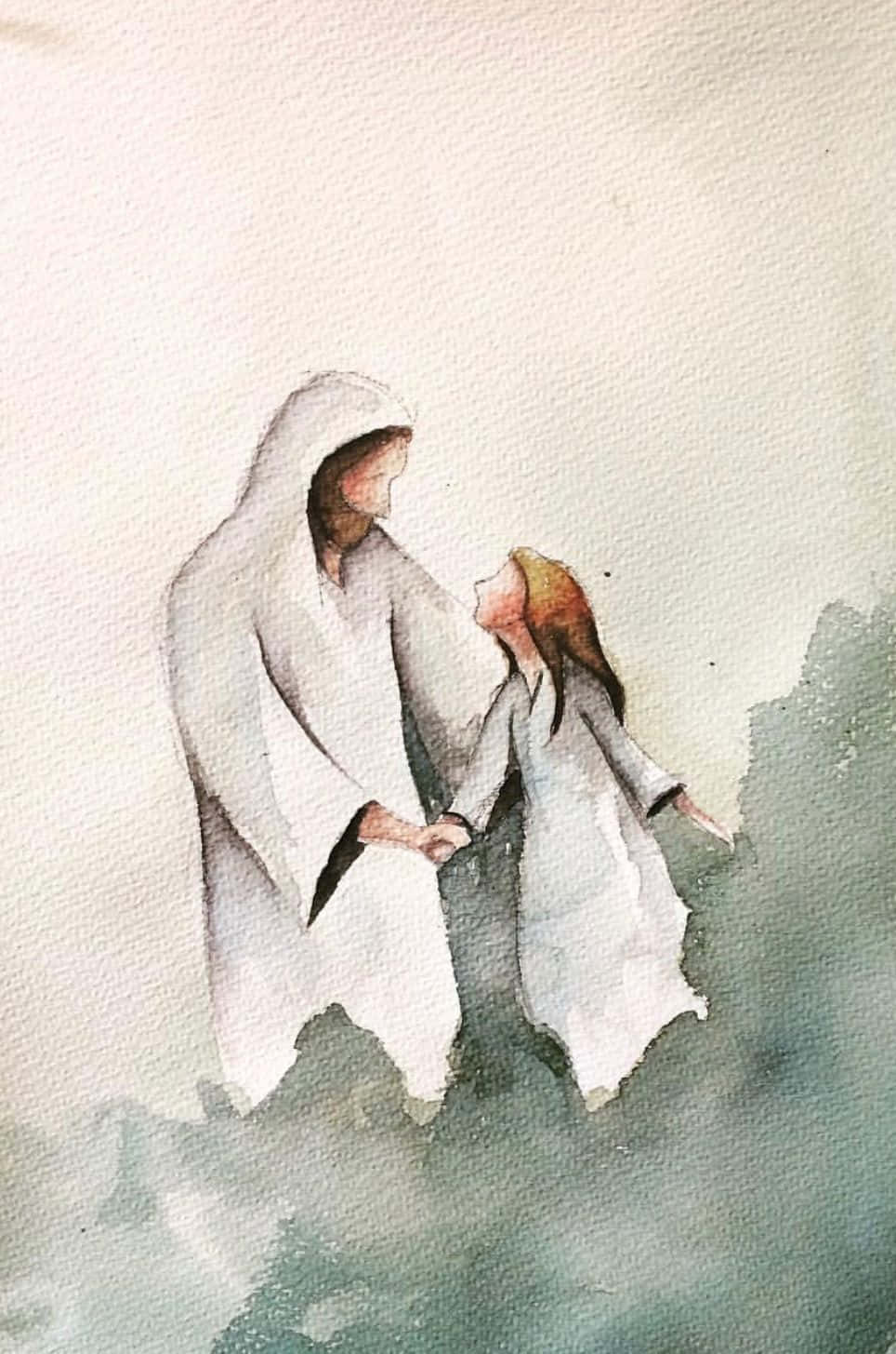 Allow The Light Of Jesus Christ To Spread Through Your Life Background